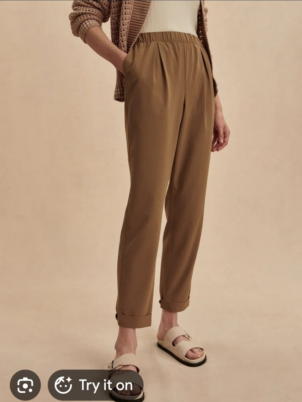 Varley Cropped Tapered Pants